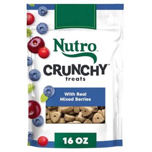 NUTRO Crunchy Dog Treats with Mixed Berries