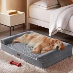 Large Waterproof Orthopedic Dog Bed with Washable Cover