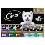 Cesar Poultry Lovers Wet Dog Food Variety Pack