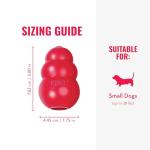 KONG Classic Stuffable Dog Toy for Small Dogs