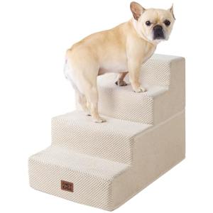 EHEYCIGA 4-Step Dog Stairs for Beds