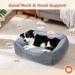 MIXJOY Orthopedic Dog Bed - Washable & Soft