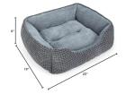 MIXJOY Orthopedic Dog Bed - Washable & Soft