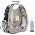 Clear Space Capsule Bird Carrier Backpack for Pets