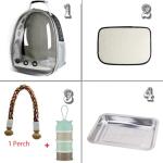 Clear Space Capsule Bird Carrier Backpack for Pets