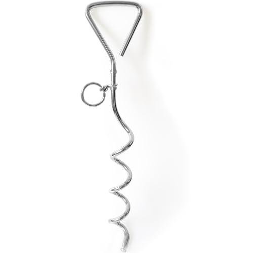 Heavy Duty Dog Tie Out Stake for Outdoors