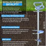 360° Dog Tie Out Stake for Large Dogs