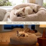 Cozy Donut Dog Bed for Small Pets