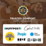 Cozy Donut Dog Bed for Small Pets