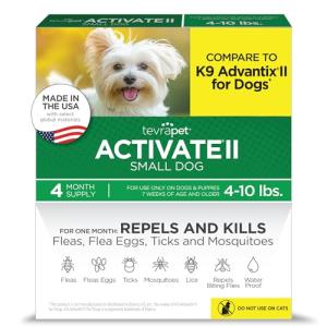 TevraPet Flea and Tick Drops for Small Dogs