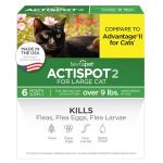 TevraPet Actispot II Flea Treatment for Cats