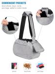Ownpets Reversible Sling Carrier for Dogs and Cats