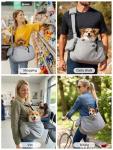 Ownpets Reversible Sling Carrier for Dogs and Cats