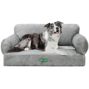 Cozy Orthopedic Dog Sofa Bed for Small Pets