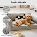 Cozy Orthopedic Dog Sofa Bed for Small Pets