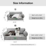 Cozy Orthopedic Dog Sofa Bed for Small Pets