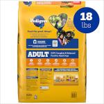 Pedigree Adult Dry Dog Food, Chicken & Veggies 18 lb