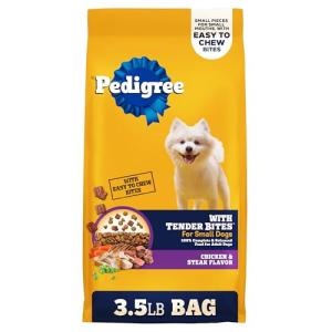 Pedigree Tender Bites Small Dog Food 3.5 lb