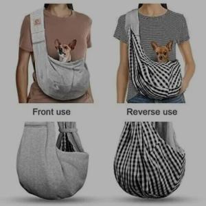 Tomkas Small Dog Sling Carrier - Grey