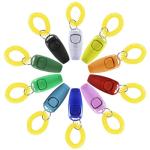 SunGrow Pet Training Clicker and Whistle Set