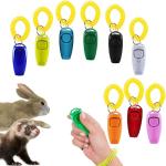 SunGrow Pet Training Clicker and Whistle Set