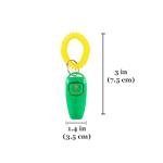 SunGrow Pet Training Clicker and Whistle Set