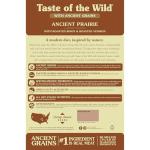 Taste of the Wild Ancient Prairie Dog Food 28lb