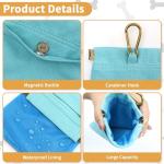 COSOWO Hands-Free Dog Treat Training Pouch - Blue