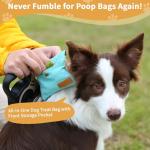 COSOWO Hands-Free Dog Treat Training Pouch - Blue