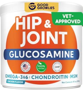 Goodgrowlies Hip & Joint Chews for Dogs