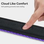 Joytale Soft Neoprene Adjustable Dog Collar, Purple