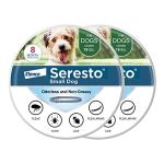 Seresto Small Dog Flea & Tick Prevention Collar 2 Pack