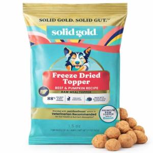 Real Beef & Pumpkin Freeze-Dried Dog Food 1.5 OZ