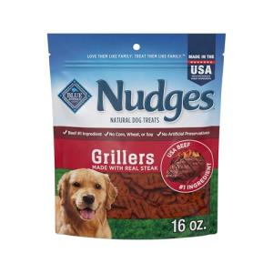 Blue Buffalo Nudges Real Steak Dog Treats 16oz