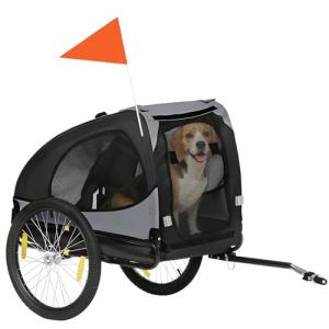 Dog Bike Trailer for Medium Pets - Black