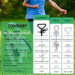 TOMBABY Heavy Duty Dog Tie Out Stake