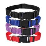 Alainzeo 4 Pack Adjustable Nylon Dog Collars