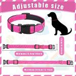 12 Pack Reflective Adjustable Puppy Collars
