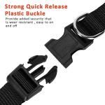 Alainzeo 4 Pack Adjustable Nylon Dog Collars