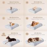 EHEYCIGA Extra Large Plush Dog Crate Bed