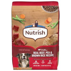 Real Beef & Brown Rice Dry Dog Food, 40 lb