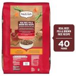 Real Beef & Brown Rice Dry Dog Food, 40 lb