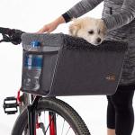 K&H Dog Bike Basket with Safety Leashes