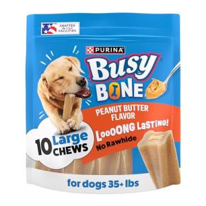 Purina Busy Bone Peanut Butter Dog Chews - 10ct
