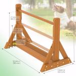 Dog Agility Training Set for Backyard Fun