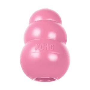 KONG Natural Teething Toy for Small Puppies - Pink