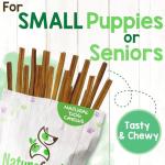 Nature Gnaws Extra Thin Bully Sticks for Puppies