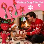 20 Pack Puppy Chew Toys with Ropes and Squeakers