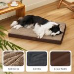 Orthopedic Waterproof Dog Bed for Large Puppies