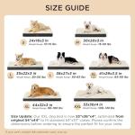 Orthopedic Waterproof Dog Bed for Large Puppies